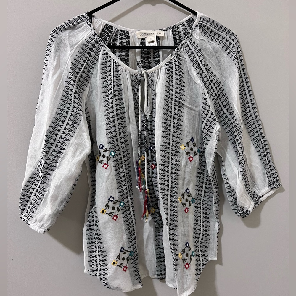 Lovestitch Blouse Small New